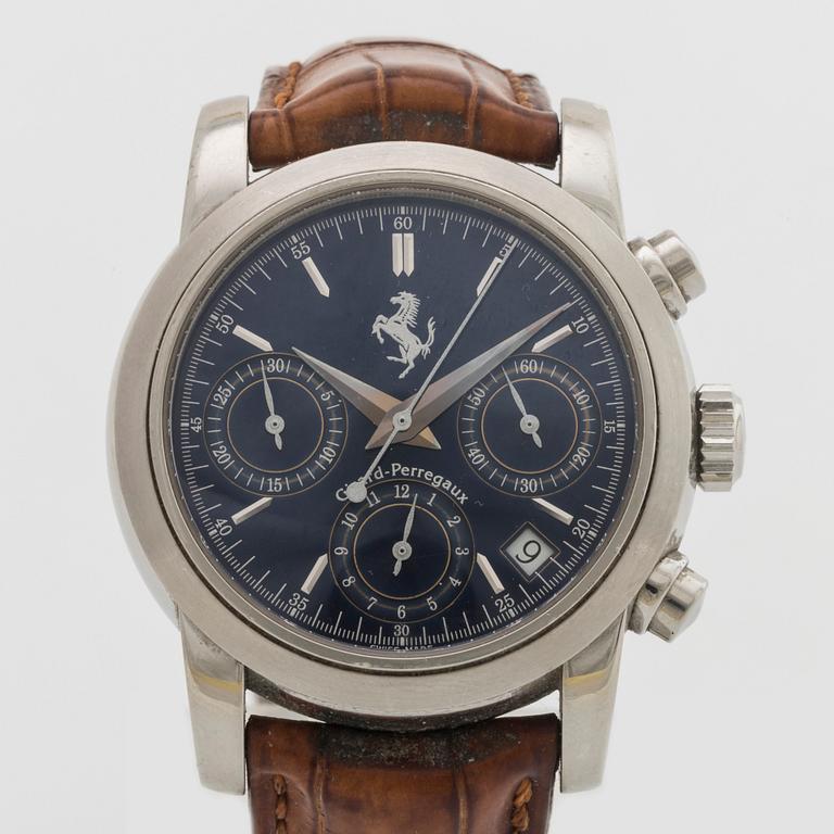 GIRARD PERREGAUX, Ferrari Chronograph, wristwatch, 37 mm,