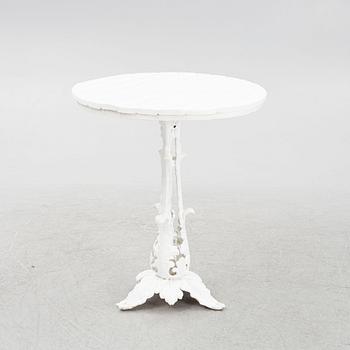 Cafébord, tidigt 1900-tal.