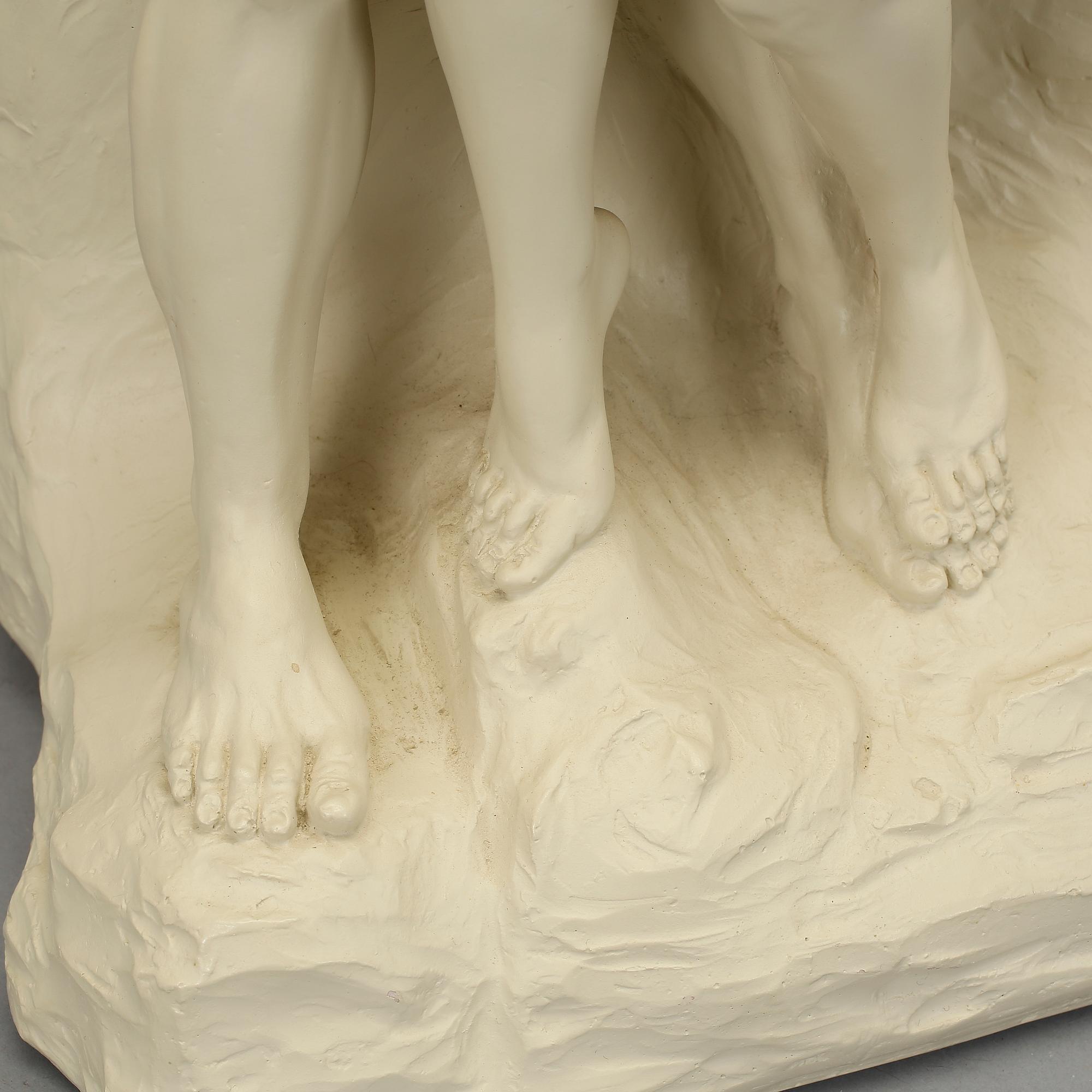 AUGUSTE RODIN, efter, skulptur, konstmassa, 1900-talets slut.