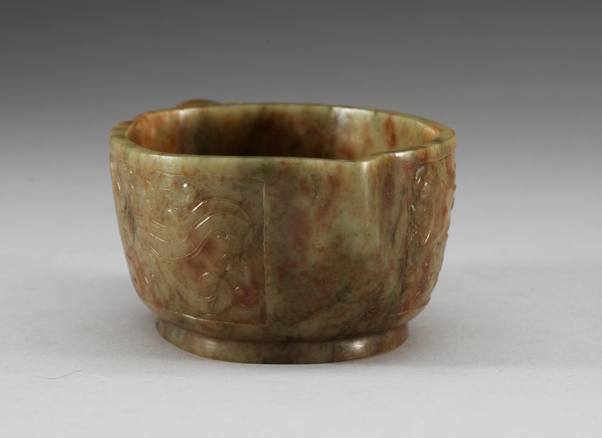 KANNA, nefrit. Qing dynastin.