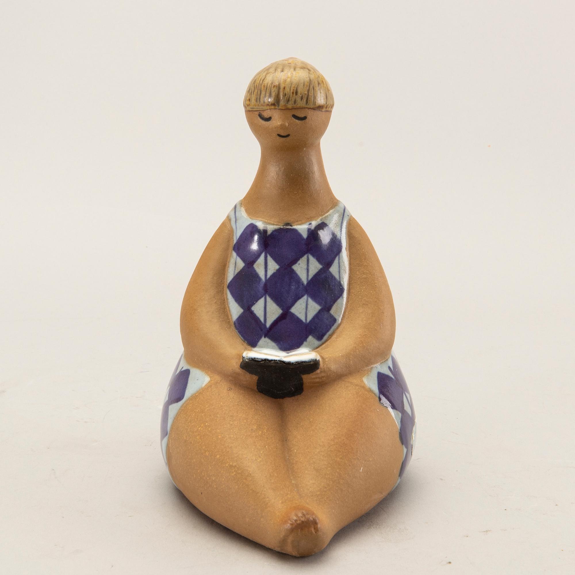 Lisa Larson, a stoneware figurine.
