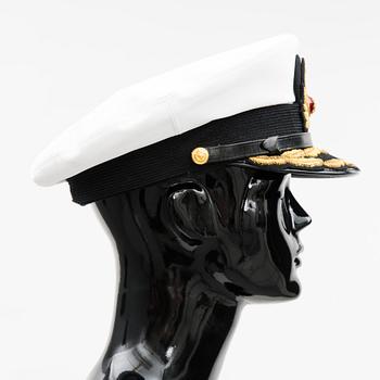 A Finnish naval officer's dress uniform with accessories, mid-second half of 20th Century.