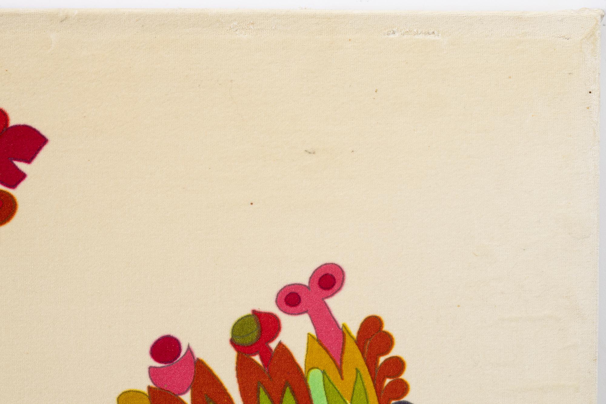 Stig Lindberg, textiltryck, 1960-tal.