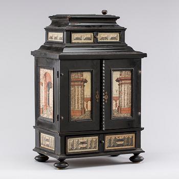 KABINETTSKÅP, barock, 1600-tal.