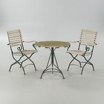 A garden group of three pieces, second half of the 20th century.