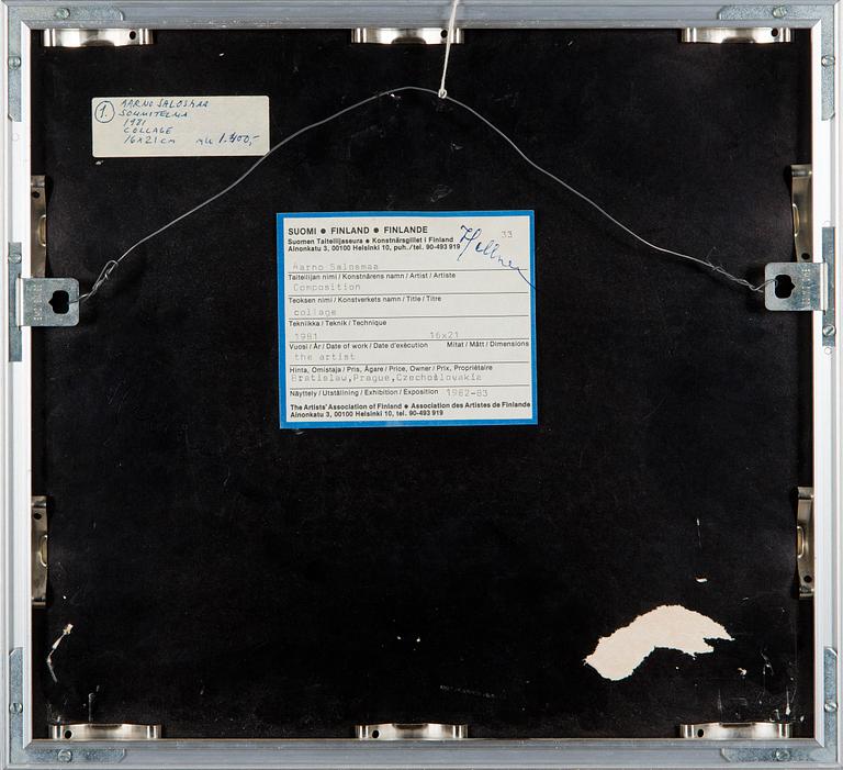 Aarno Salosmaa, Sommitelma.