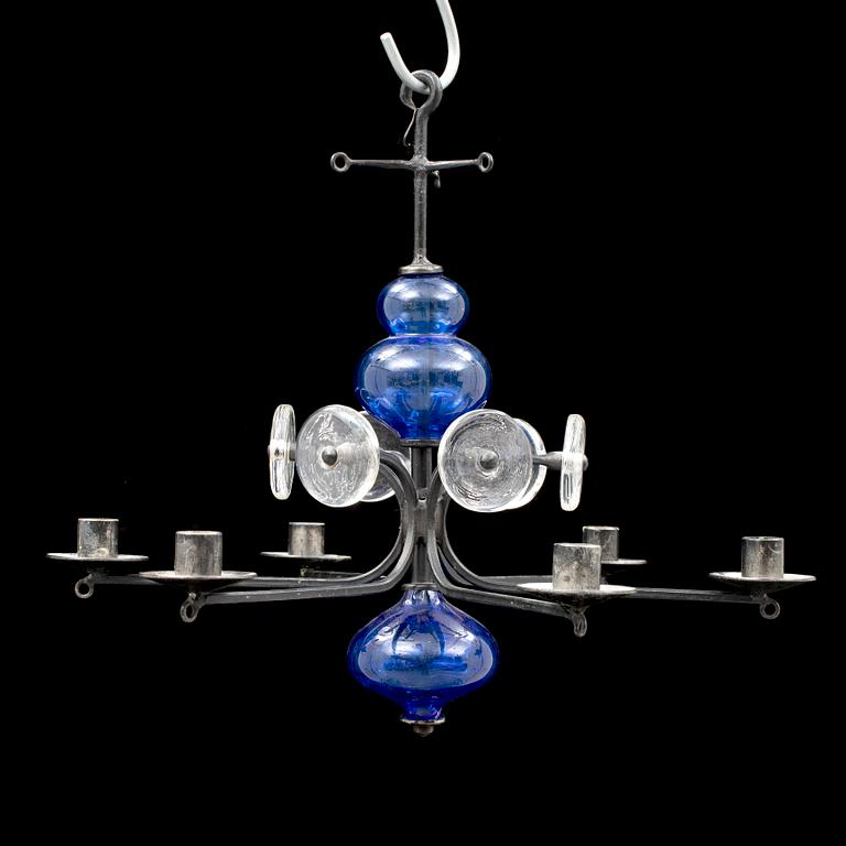 Erik Höglund, a chandelier from Boda Smide.