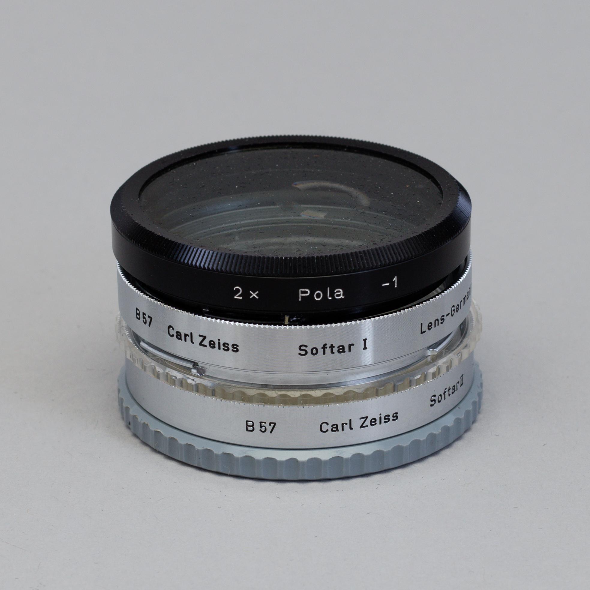 Hasselblad 500/C Camera no TI54816 with from 1964 with five lenses inluding a chrome S-Planar 1:5:6 f=120.
