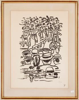 Fernand Léger · FERNAND LÉGER, efter, litografi, stämpelsign och numrerad 4/250.