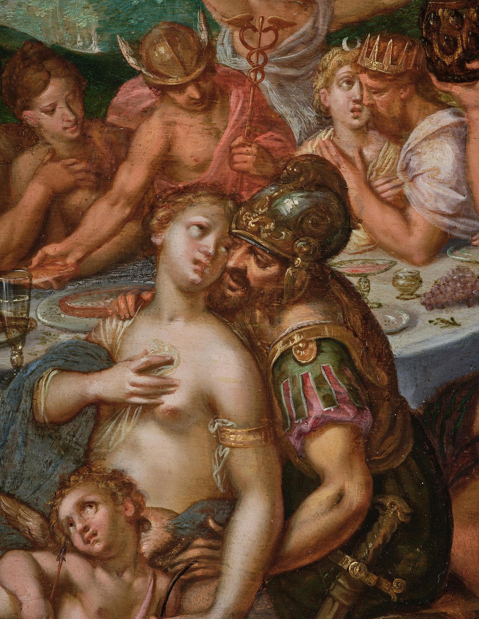 Frans Badens, attributed to, Bacchanal.
