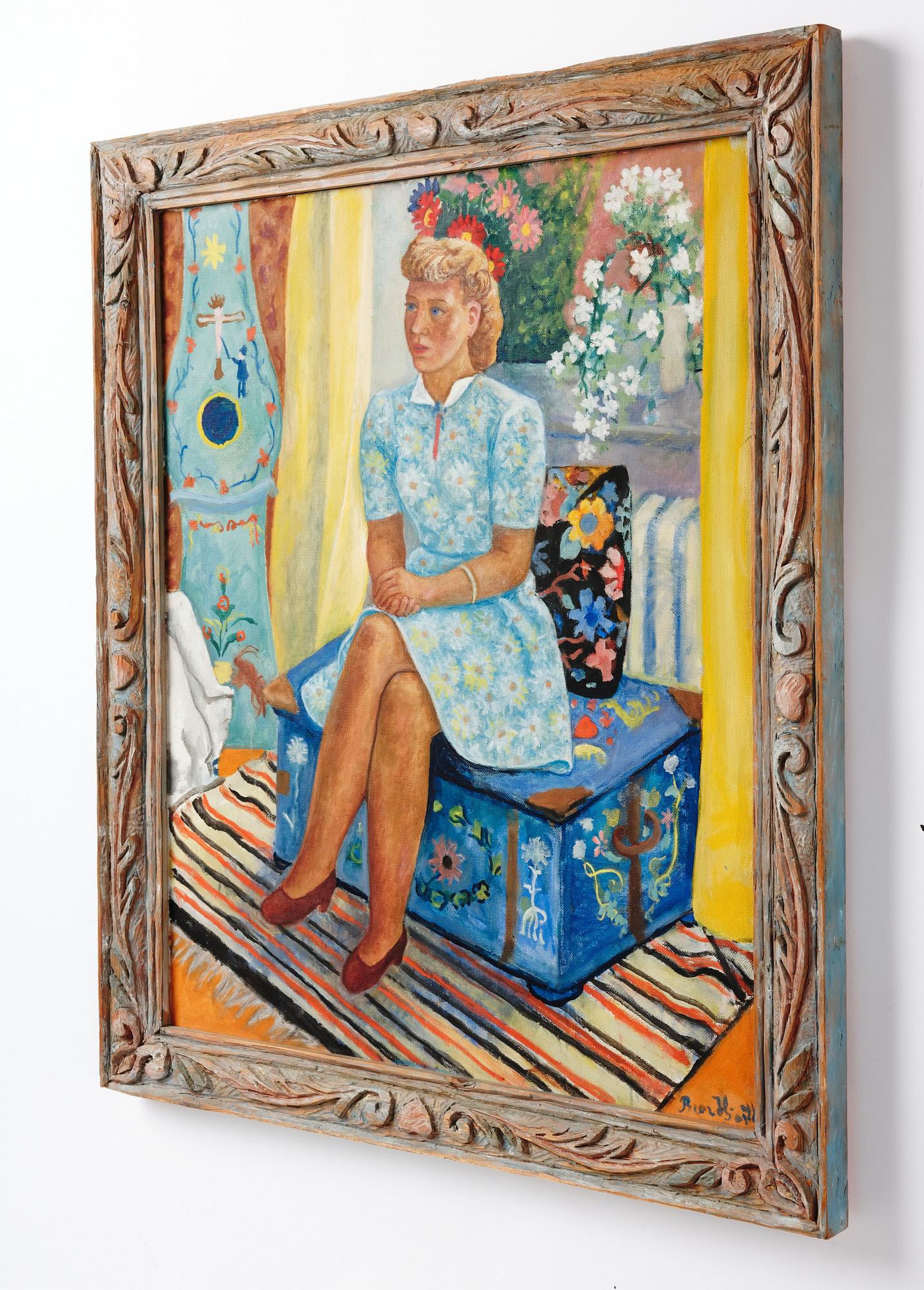 Bror Hjorth, "Blommande Eva".