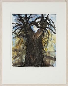 Jim Dine, färglitografi, 1985, signerad 285/400.