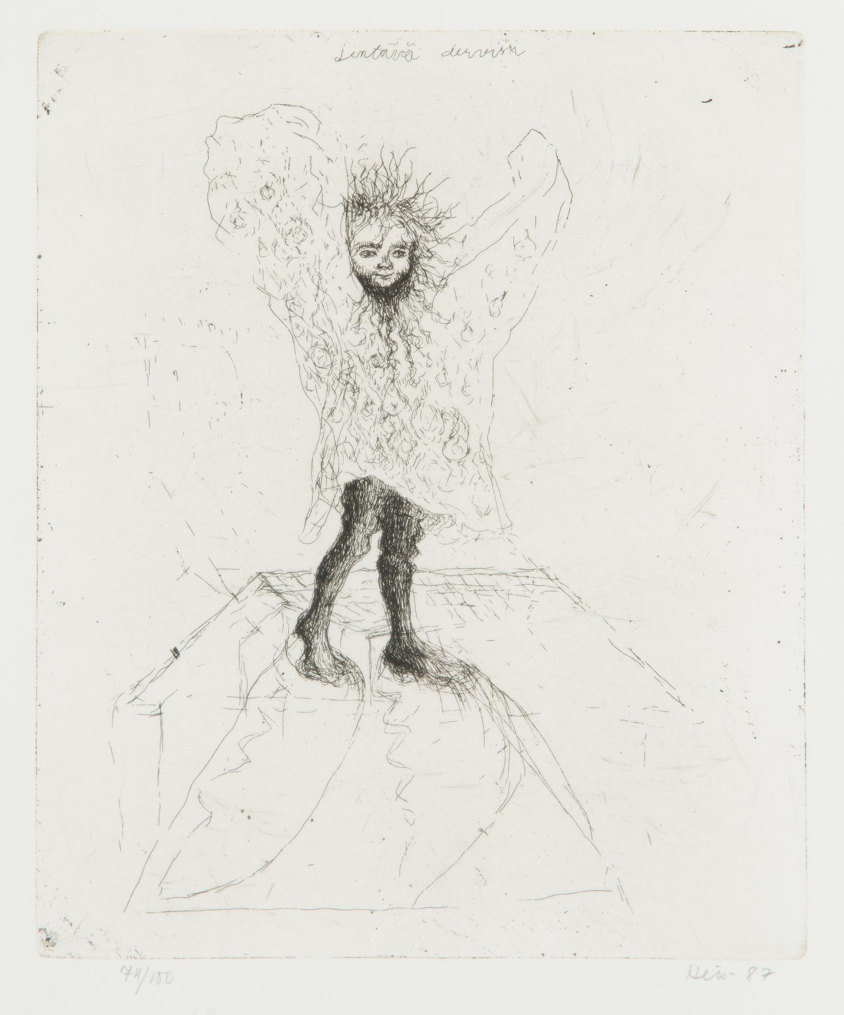 Outi Heiskanen, "Flygande dervisch".