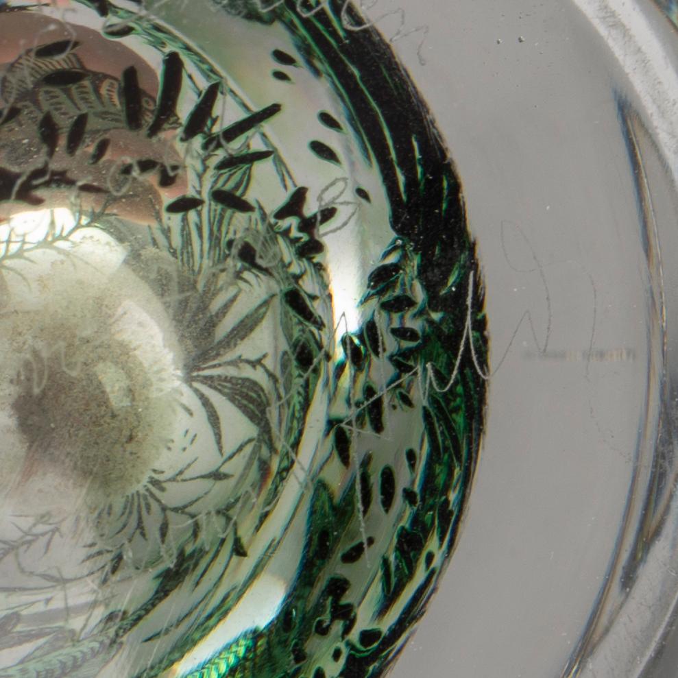 EDWARD HALD, vas fiskgraal Orrefors signerad.