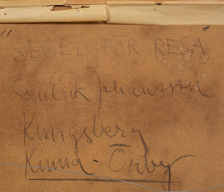 SVEN-ERIK JOHANSSON, gouache på pannå.