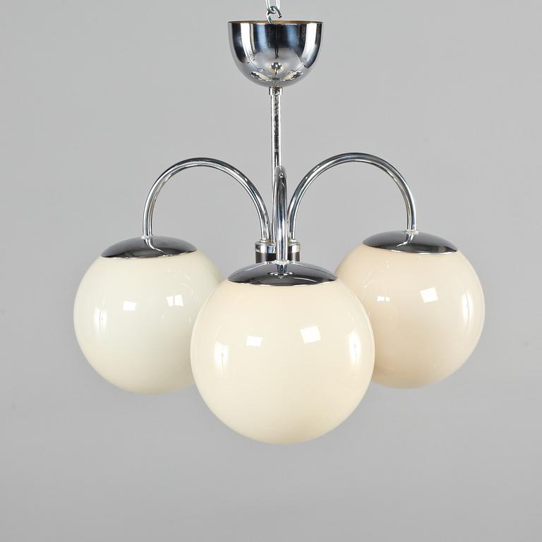 TAKLAMPA, art deco, 1920/1930-tal. Höjd 35 cm.