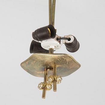 Paavo Tynell, Chandelier, for Taito. Made to order 1950.