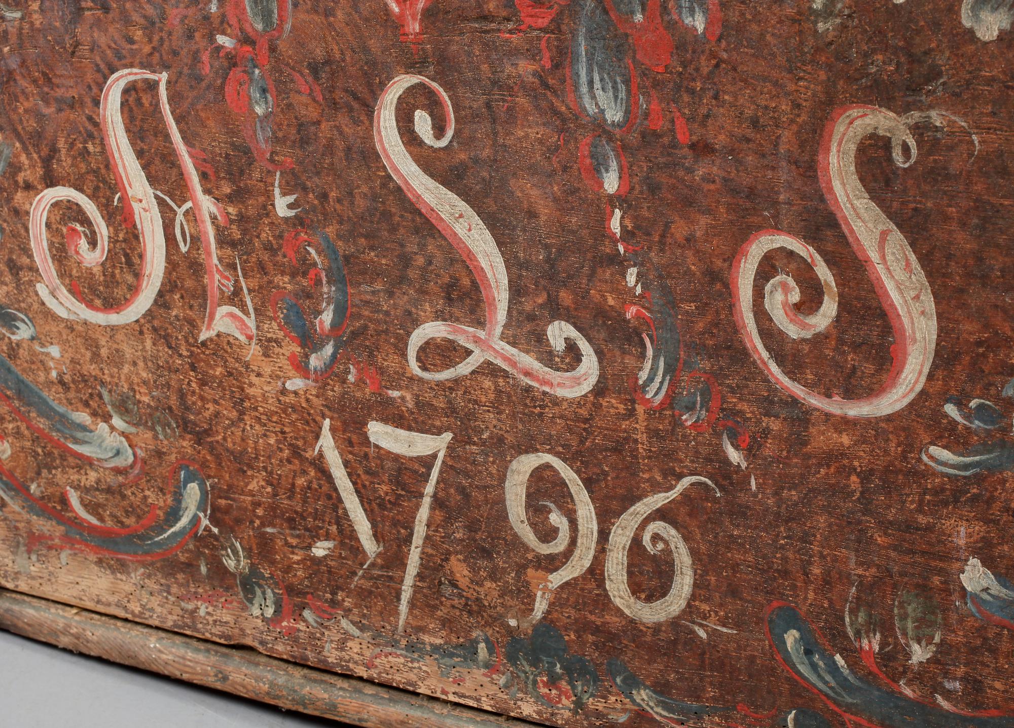 KISTA, allmoge, 1700/1800-tal.