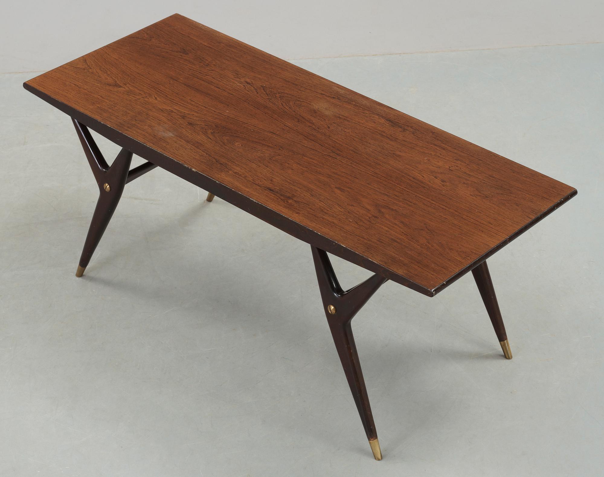 SOFFBORD, efter Ico Parisi, Slutarp, 1950-tal.