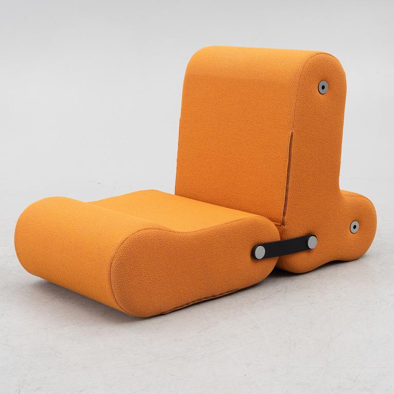Joe Colombo, a 'Multichair' lounge chair, B-Line, Italy.