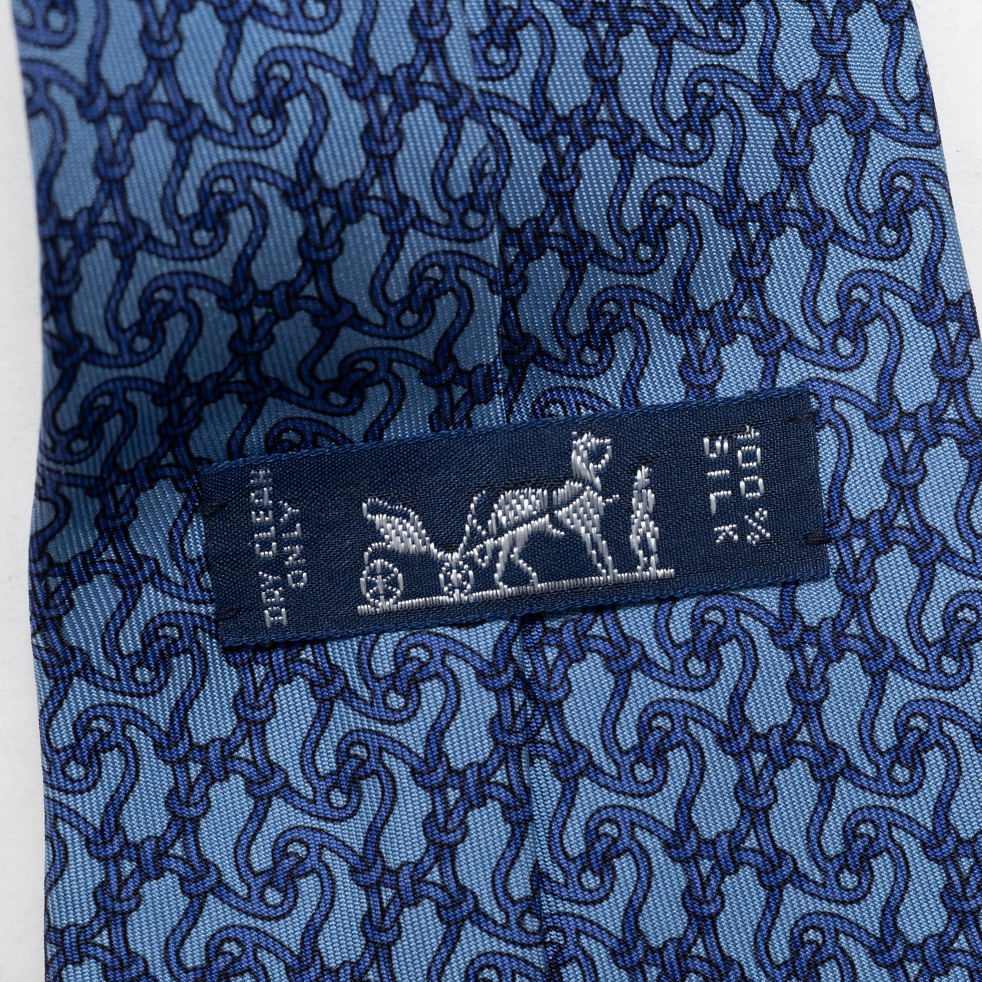 Hermès, slipsar, tre st.