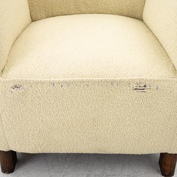 A Scandinavian Modern armchair, mid20th century.