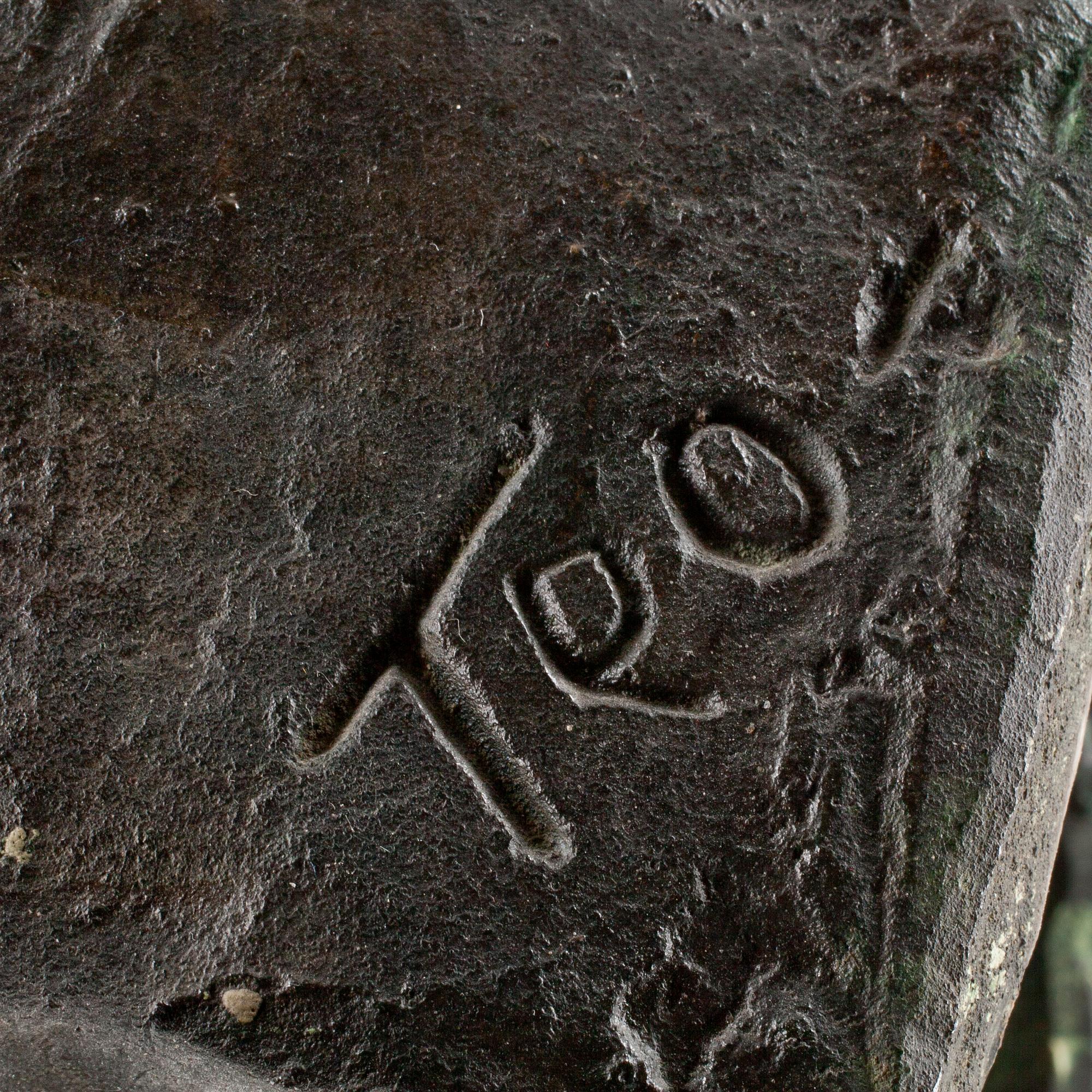 STEN TEODORSON. Skulptur. Brons. Sign.