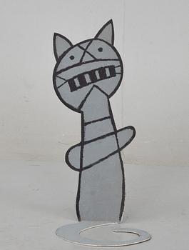 BEVERLOO CORNEILLE, polykrom metall, signerad och numrerad 1/1.