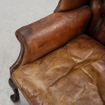 Öronlappsfåtölj, 1900-talets mitt.