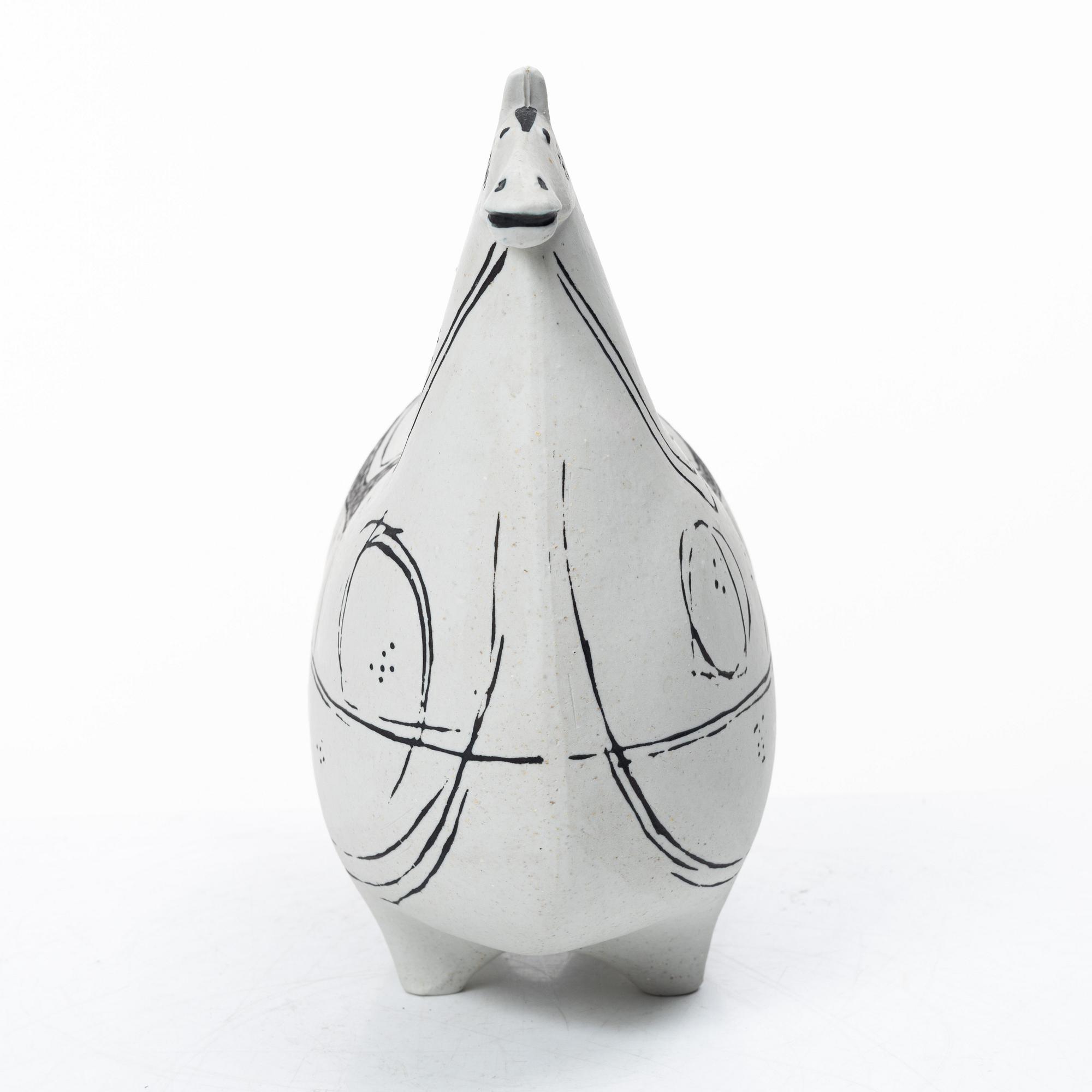 Stig Lindberg, figurin, "Springare", Gustavsberg Studio.