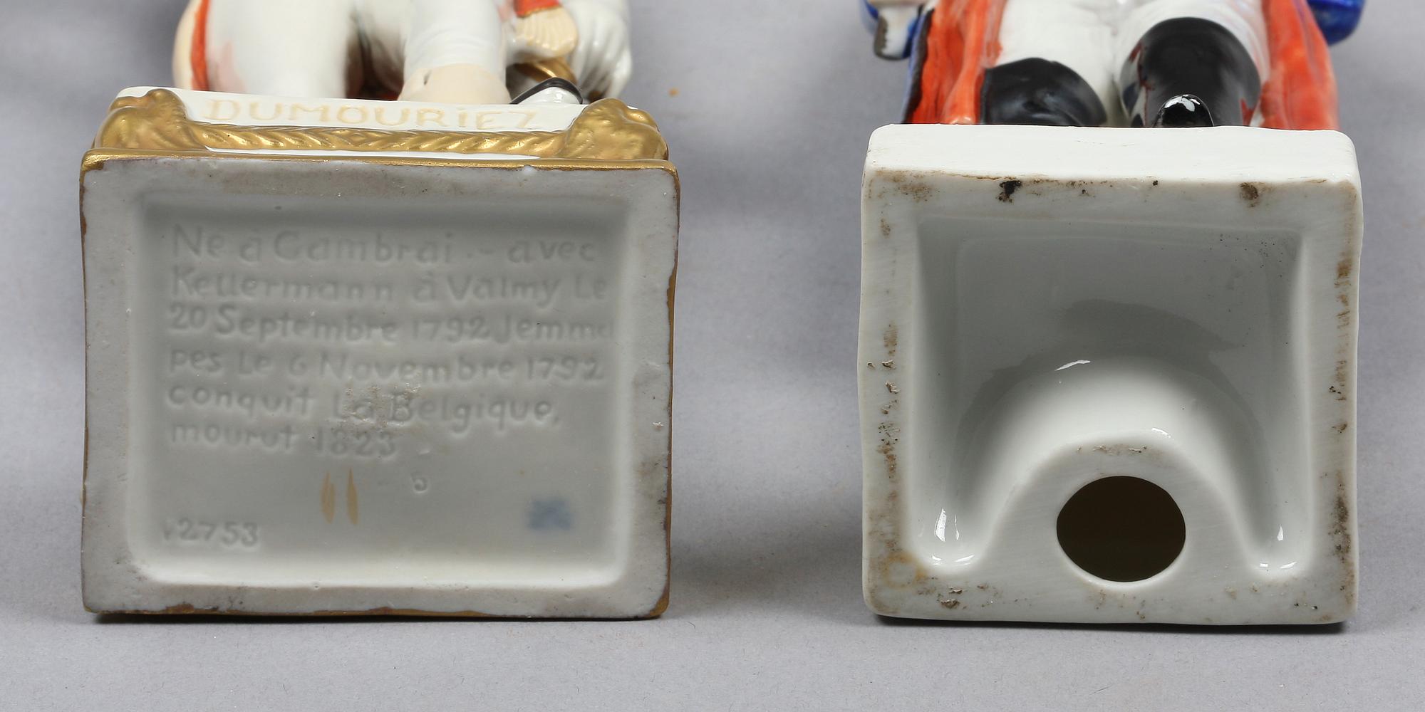 PARTI FIGURINER, 3 st, porslin.