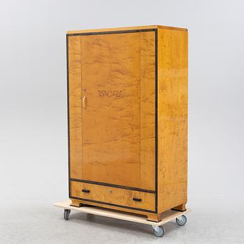 A Swedish birch cabinet, 1930's.