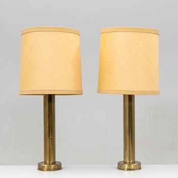 Table lamps, a pair, Elarmatur, mid-20th century.