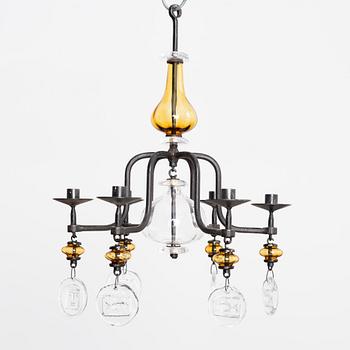 Erik Höglund, ljuskrona, Boda Smide.