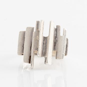 Rey Urban, ring and bracelet, silver.