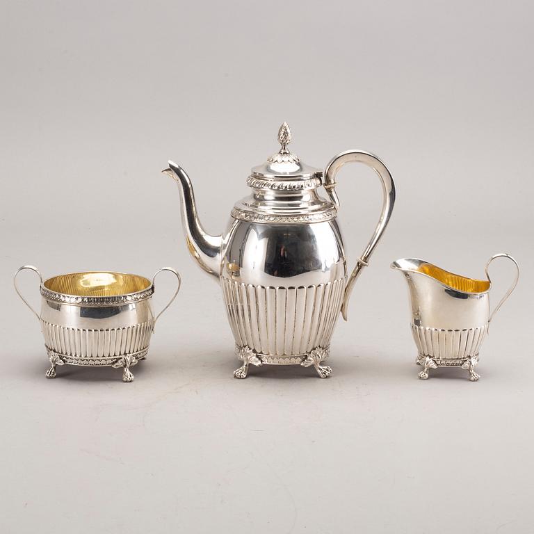 A three pieces coffee set from 1924.