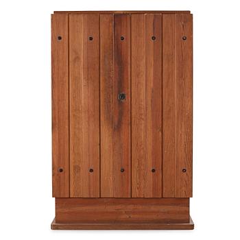 Axel Einar Hjorth, a 'Lovö' stained pine cabinet, Nordiska Kompaniet, NK, Sweden 1930's.