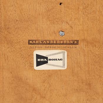 Børge Mogensen, a sideboard module and one chesst of drawers from Karl Andersson & Söner, 1950's/60's.