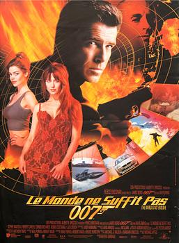 Filmaffischer, 3 st, James Bond.