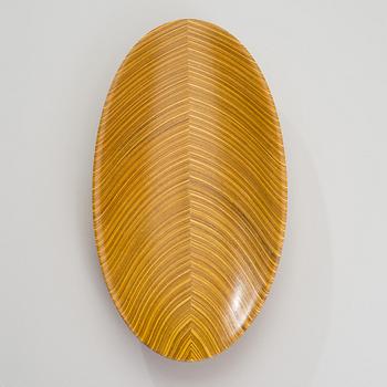 TAPIO WIRKKALA, PLYWOOD DISH. Signed TW. 1950s.