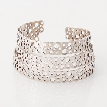 Liisa Vitali, armring, sterlingsilver, Finland.