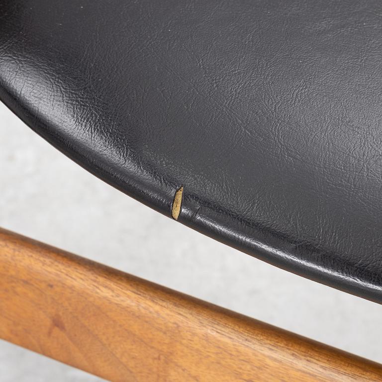 A pair of chairs, Denmark, 1960's/70's.