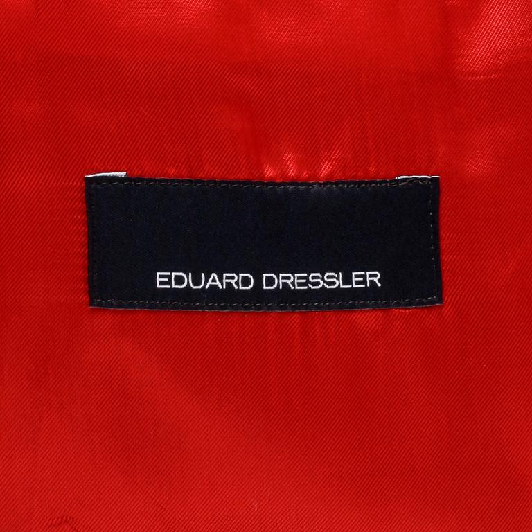 EDUARD DRESSLER, a beige corduroy jacket, size 154.