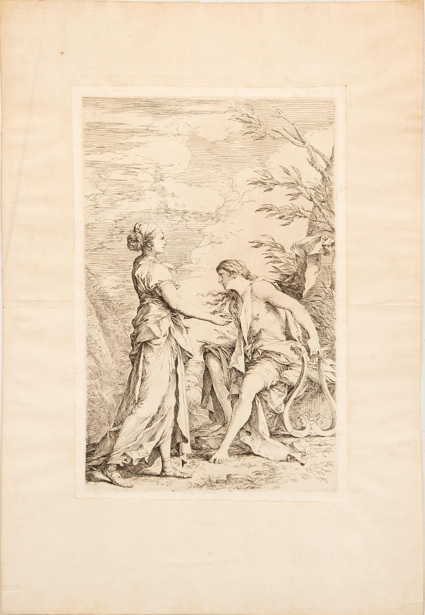 Salvator Rosa, 'Apollo and the Cumaean Sibyl', ca 1651.