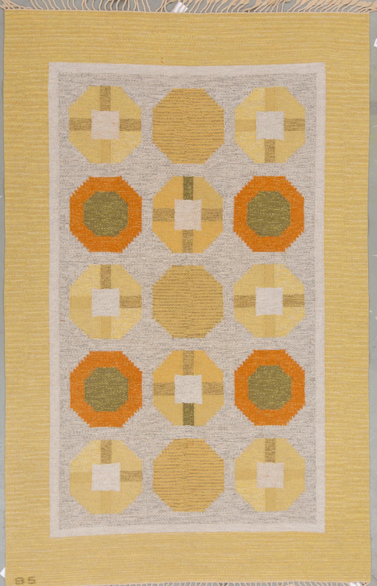 MATTA, rölakan, Birgitta Södergren, signerad BS,. Ca 246x156 cm.