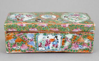 ASK, porslin, Kanton, Kina, Qingdynastin, 1800-tal.
