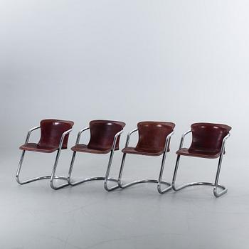 KARMSTOLAR, 4 st, Willy Rizzo, Cidue 1970-tal.