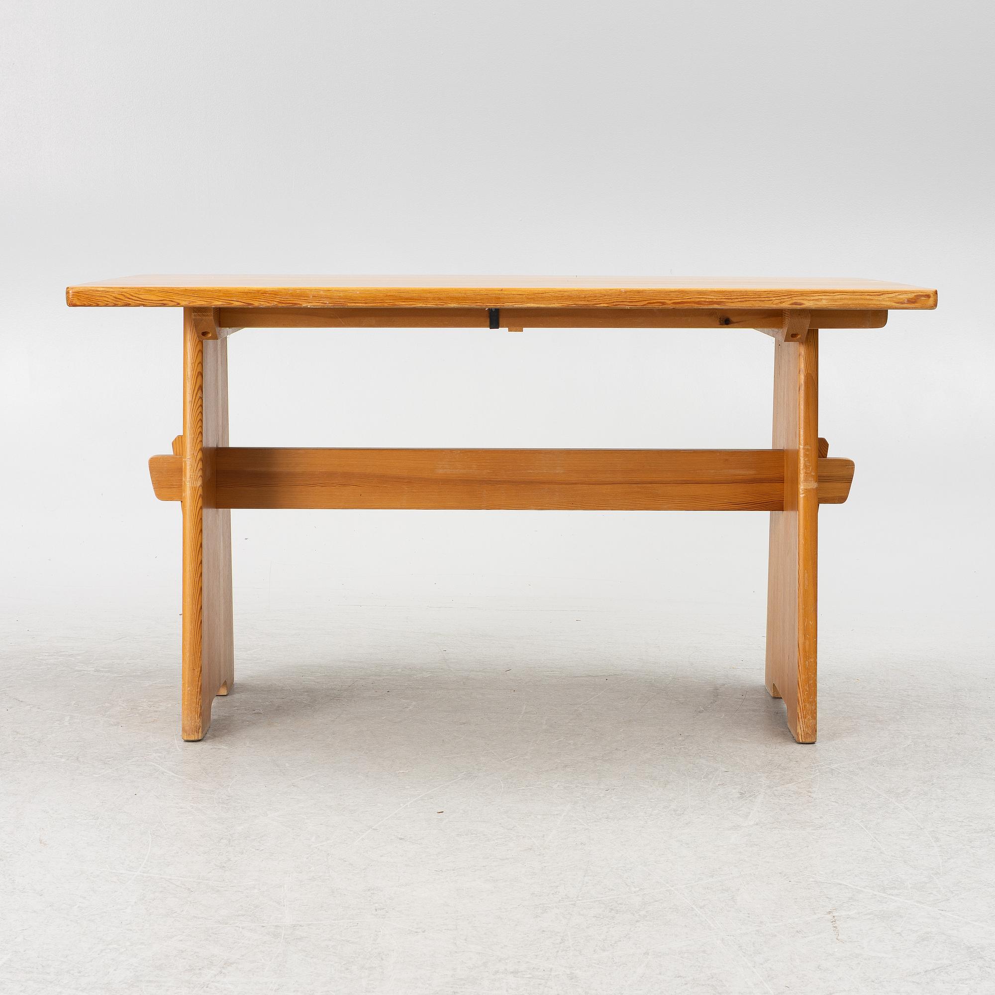 Göran Malmvall, a seven-piece dining suite Svensk Fur, 1970s.