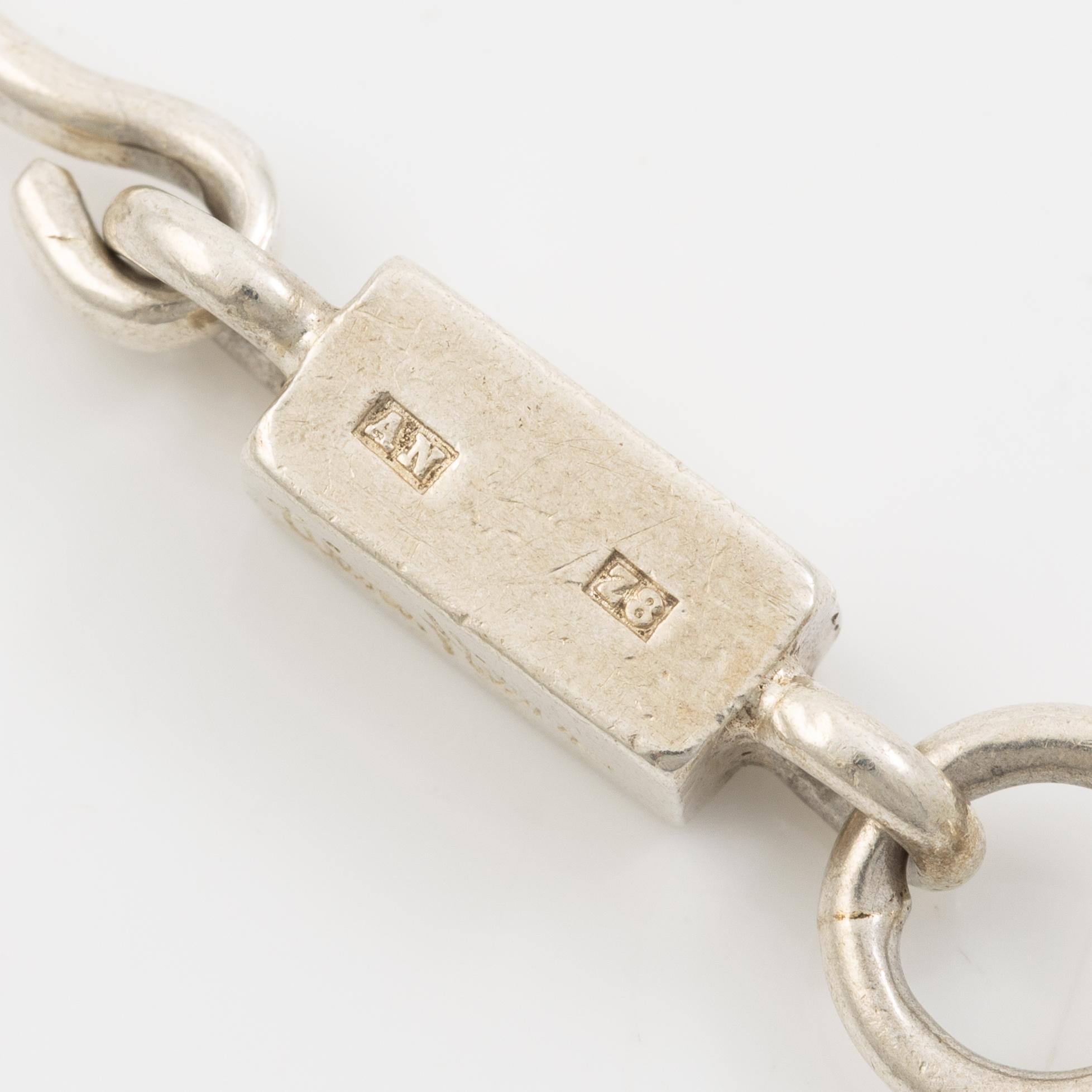 Wiwen Nilsson, bracelet, sterling silver.