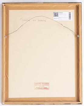 A signed mixed media by Einar Nerman.